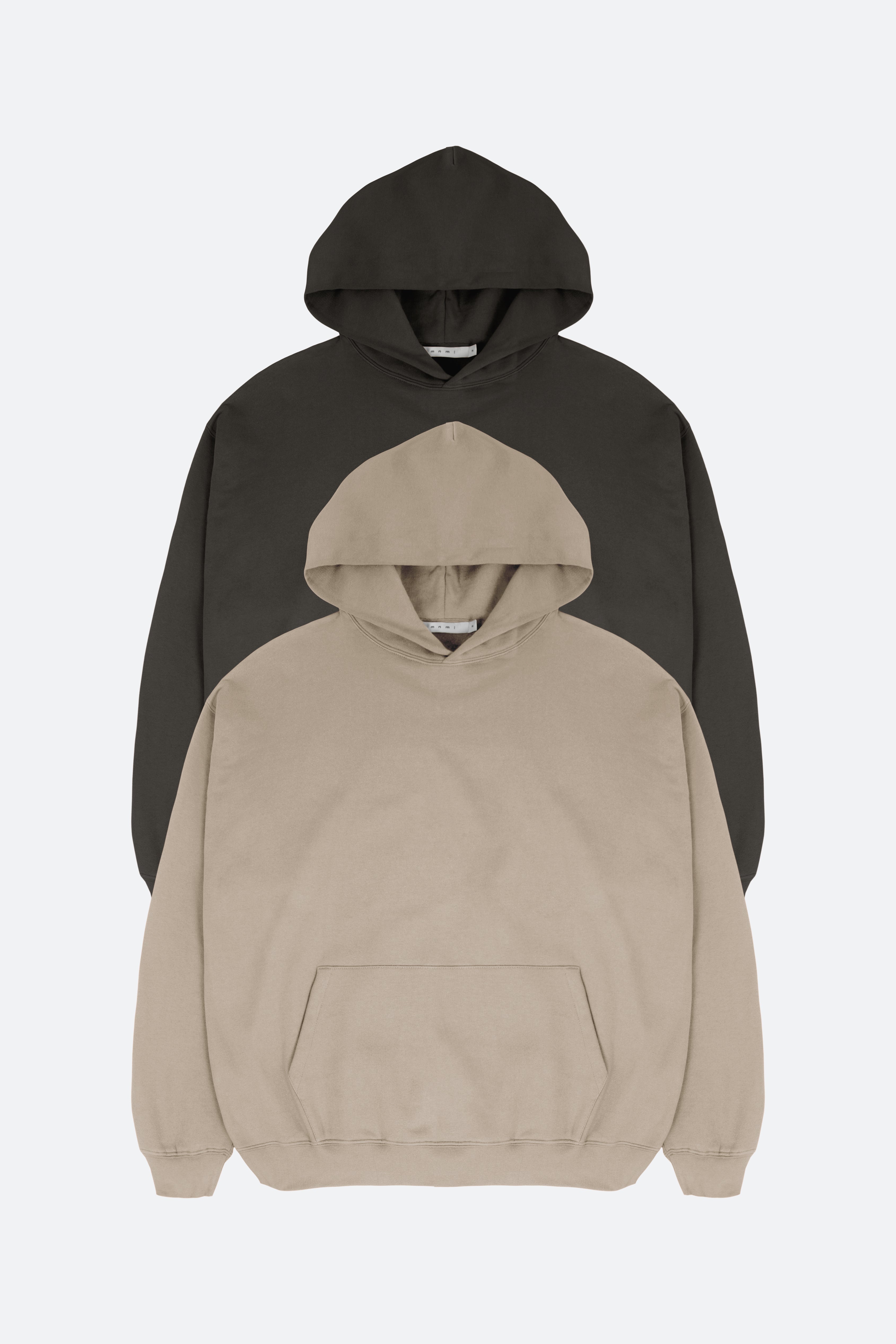 Every Day Hoodie 2 Pack - Chocolate/Earth
